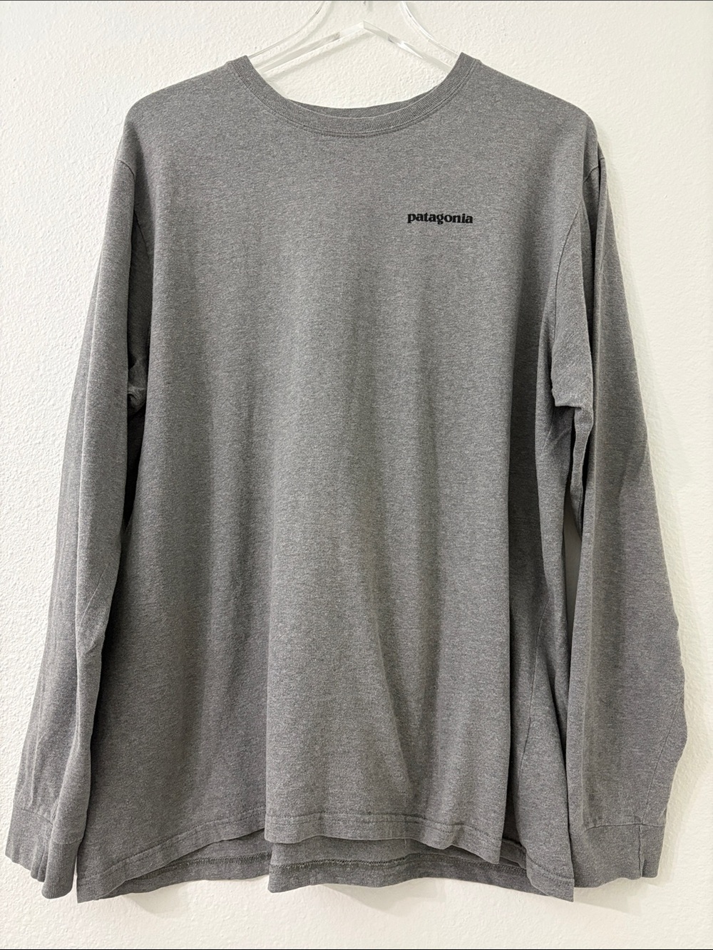 Patagonia Long-Sleeve Crewneck Shirt - Heather Gray